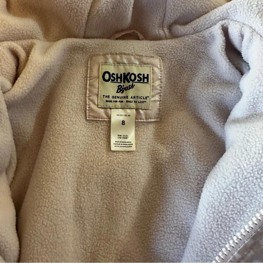 Oshkosh pink winter jacket